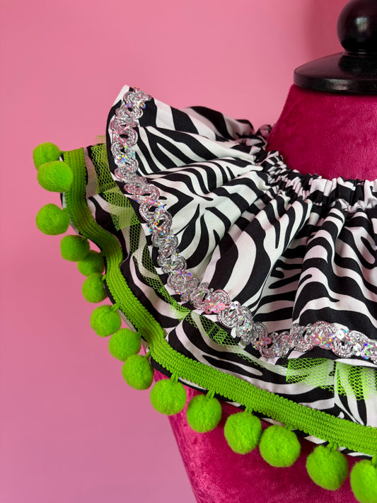 Hi-Vis Zebra Ruff