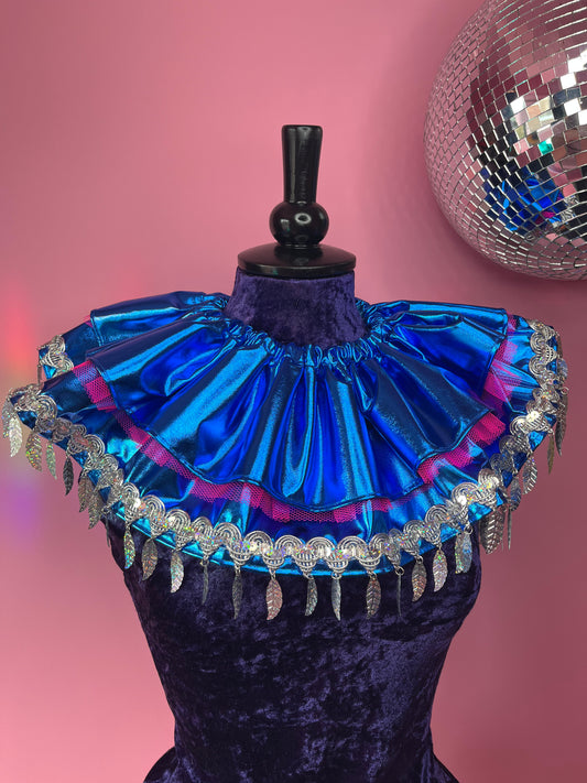 Blue, Blue, Electric Blue Ruff