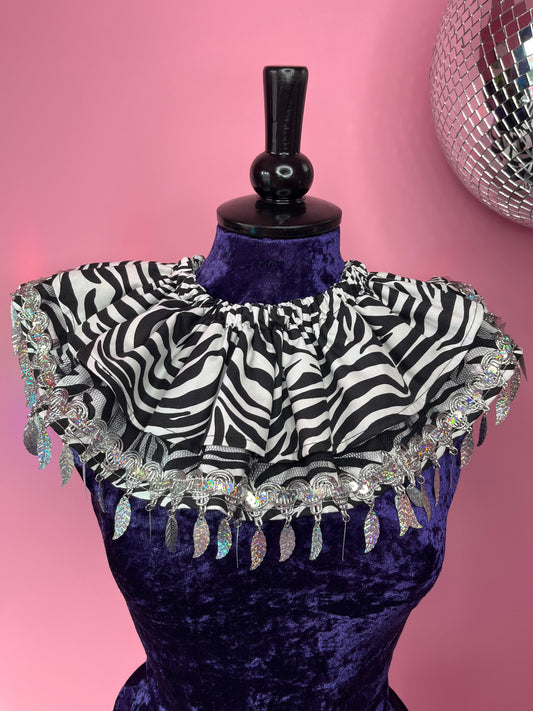 Iced Zebra Ruff