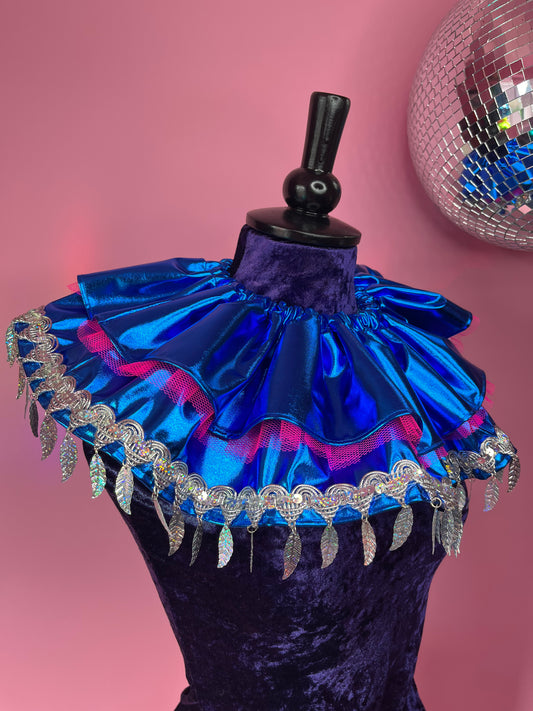 Blue, Blue, Electric Blue Ruff